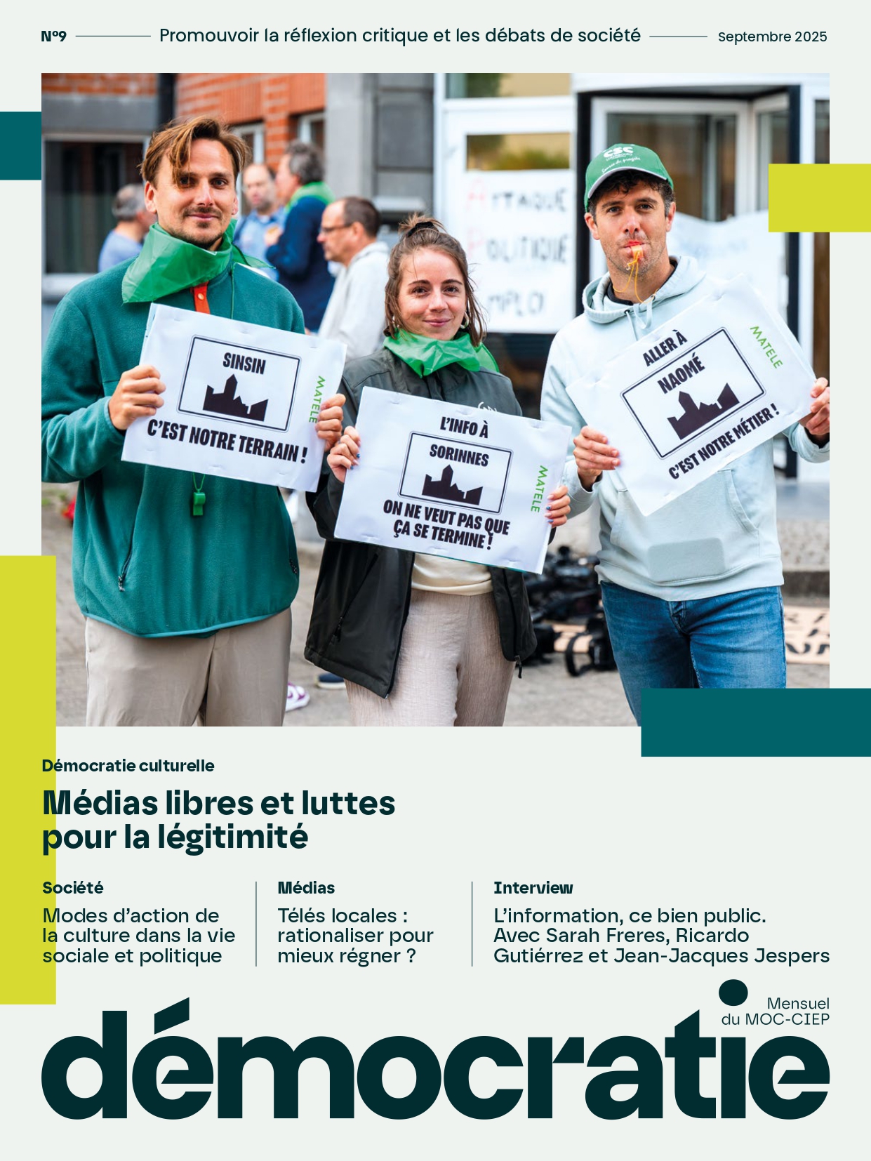 Democratie SEPT25 Cover