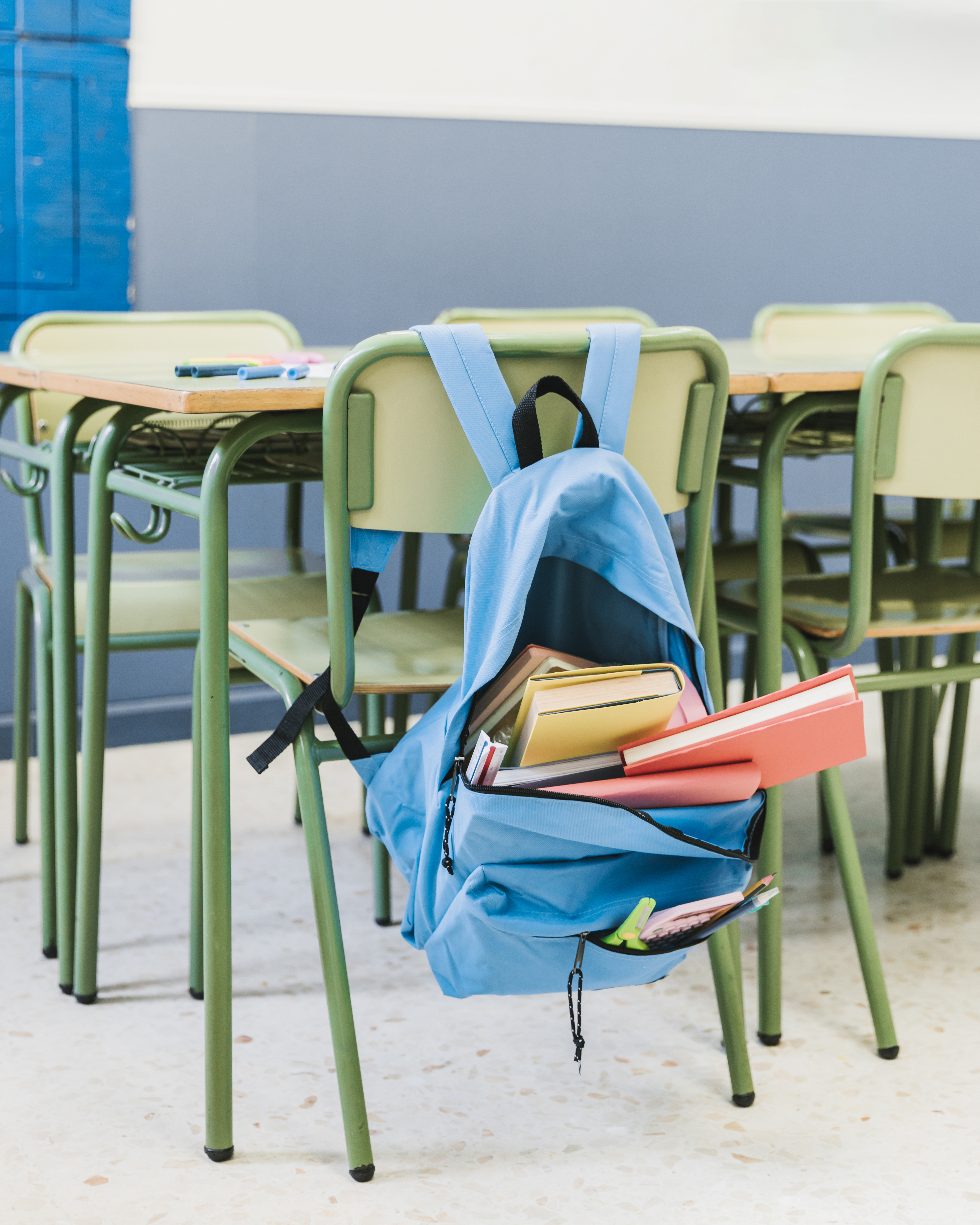 chaise sac dos ecole